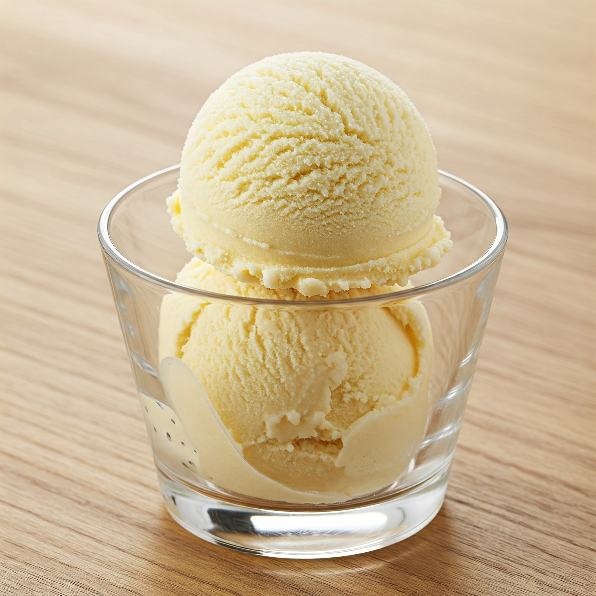 Bola de Helado de Vainilla