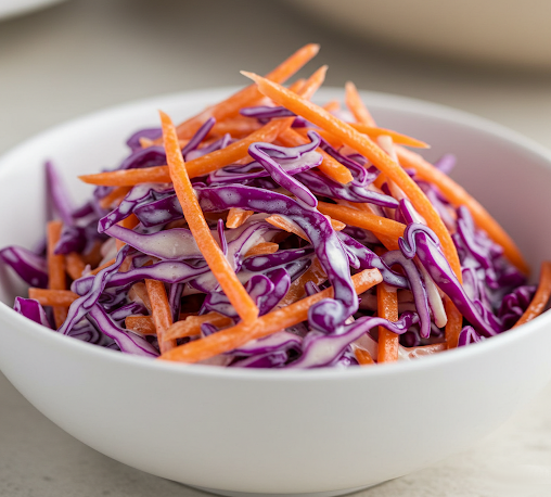 Ensalada de Col Morada Crujiente